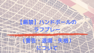初心者必見 ハンドボールの基本ルール３つと独特ルール５つ Handball8